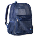 See Through Mesh Backpack 17 Inch Unisex Daypack Gym School Travel