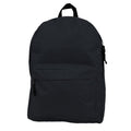 K-Cliffs Unisex Classic 18" School Backpack, Padded Shoulder Strap, Black, Polyester