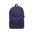 K-Cliffs 18" Unisex Classic School Backpack, Purple, Polyester