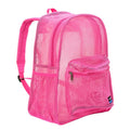 Heavy Duty Mesh Backpack for School & Gym - Transparent Student Bookbag