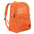 Heavy Duty Mesh Backpack for Students and Gym - Transparent See Through Design