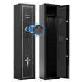 2-3 Gun Safe with Pistol Pockets, Digital Lock & Adjustable Shelves