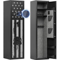 Large Gun Safe with Removable Shelves & Pistol Racks - Secure Storage