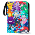 9-Pocket Zipper Card Binder for Trading Cards - Holds 900 Cards with Removable Sleeves