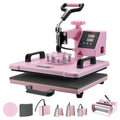 12x15 Inch Heat Press Machine with 8-in-1 Transfer Tool for T-Shirts Mugs Hats Plates
