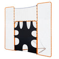 12x9 ft Lacrosse Goal with Backstop and Target - Practice Nets for Youth and Adults