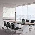 48x32 Inch Double-Sided Magnetic Whiteboard with Mobile Stand