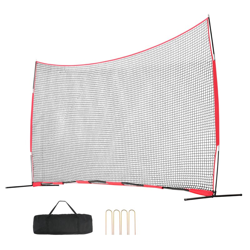 Ball Sports Barrier Net 20x10 ft with Carry Bag for Baseball Softball Soccer