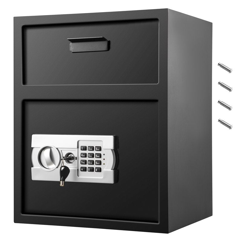 Digital Safe with Deposit Slot and Electronic Lock - 1.7 Cu Ft, Home Office Security