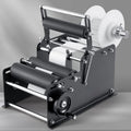 Manual Round Bottle Labeling Machine - Efficient Label Applicator for 15-20 Bottles/Min