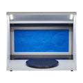 Portable Airbrush Spray Booth Kit with LED Lighting, Dual Exhaust Fans, Turntable & Extension Hose for Model Painting and Arts Crafts