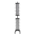Rotating Greeting Card Display Rack with 32 Pockets & 360° Spin Stand