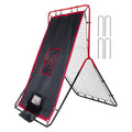 Baseball & Softball Rebound Net 3.5x4.5 ft PitchBack Trainer for Fielding & Throwing Drills