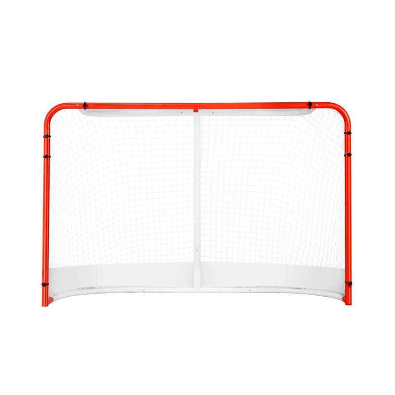 Portable Hockey Goal Net 72x48 Inches Steel Frame Indoor Outdoor Sports Equipment
