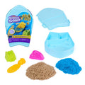 Kids Beach Sand Playset with 10 oz Kinetic Sand & Molds - Surf & Shore Fun
