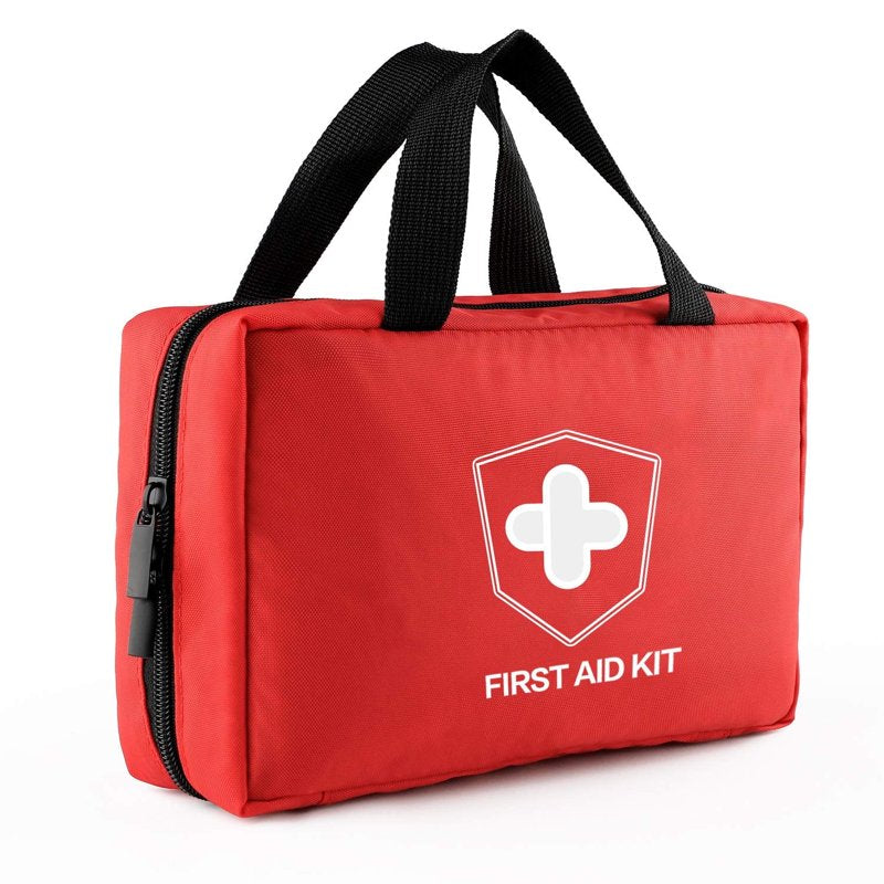 220 Piece First Aid Kit - Compact Emergency Medical Supplies for Home, Travel, Outdoor