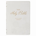 Giant Print KJV Holy Bible with Red Letter Edition, Faux Leather, Thumb Index & Ribbon Marker