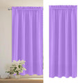 Blackout Fabric Curtains 42x54in for Living Room & Bedroom - Insulated Noise Reducing Window Drapes