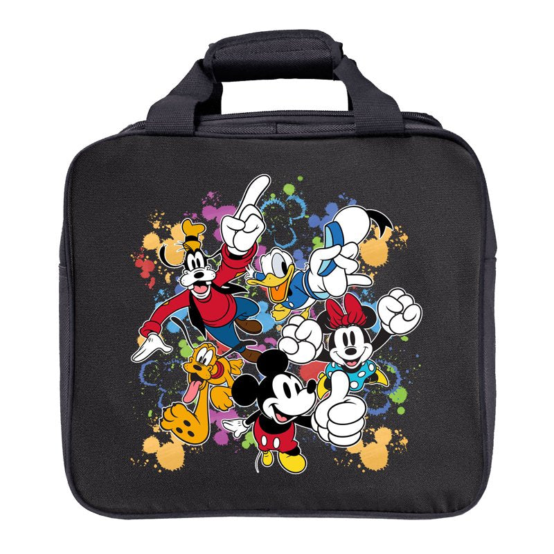 Micky & Friends Single Bowling Ball Tote Bag with Inside Shoe Storage