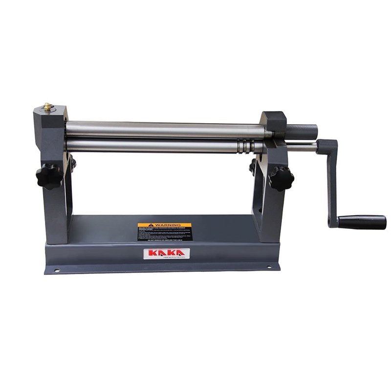 Manual Sheet Metal Roller Machine 12 Inch Capacity for Steel Aluminum Copper