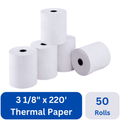 Thermal Receipt Paper Rolls - BPA-Free, Multi-Size, High-Quality for POS & Calculators