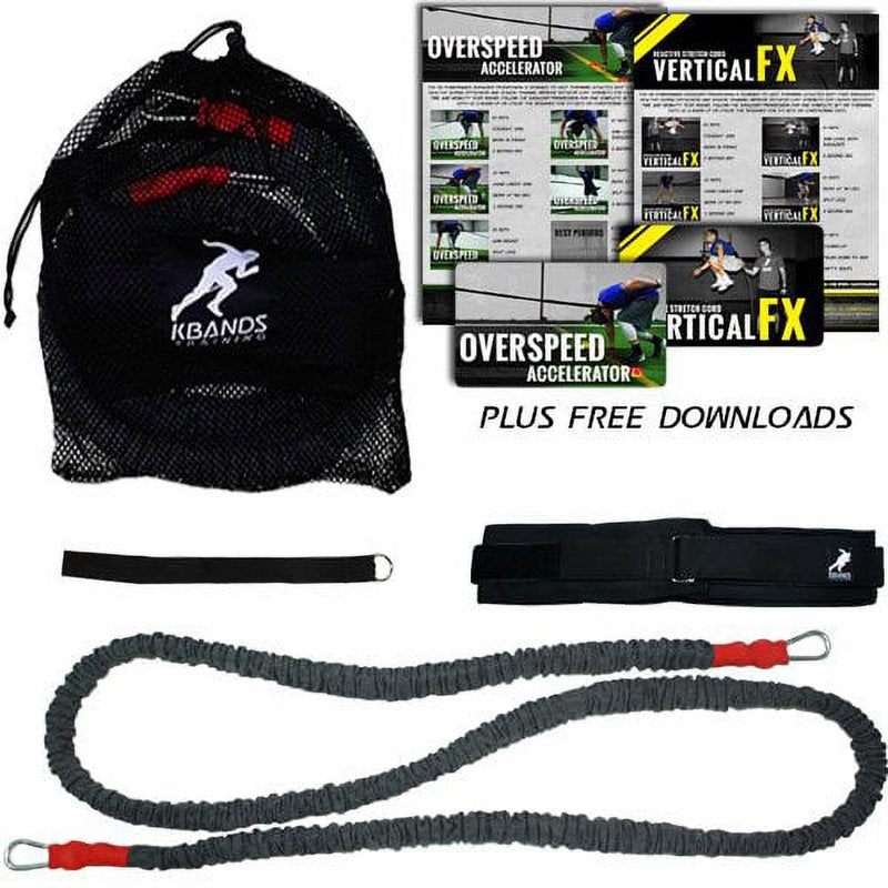 Speed Resistance Harness for Sprint & Agility Training - Adjustable Stretch Cord