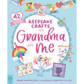 Grandma and Me Keepsake Craft Book with 42 Activities, Cardstock & Stickers