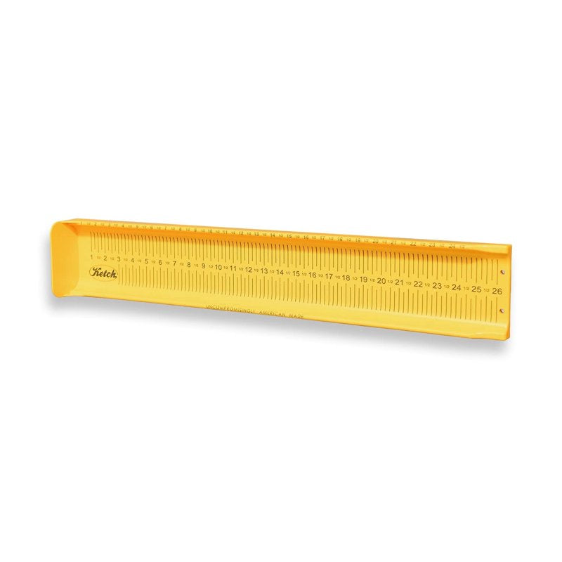Fishing Measuring Board 26 Inch for Catch and Release Fish Lengths - Durable Polycarbonate