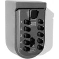 Outdoor Wall Mount Key Lock Box with Combination Lock, Waterproof Metal Storage