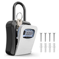 Outdoor Wall Mount & Portable Key Lock Box Safe for House Keys
