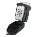 Car Window Key Safe Lock Box with Protective Rubber Cover - Secure Storage for Keys