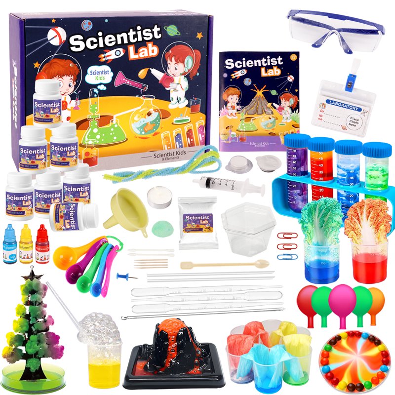 Kids Science Kit with 70+ Experiments STEM Educational Toys for Ages 8-12