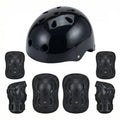 Kids Bicycle Helmet with Knee, Elbow & Wrist Pads - Ultralight Safety Gear Set