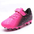 Kids Firm Ground Soccer Cleats - 11.5 Little Kid, Black & Fuchsia