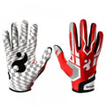 Kids Football Gloves Youth Silicone Grip Receiver Gloves for Youth & Adults