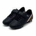 Kids Soccer Cleats Boys Girls Training Football Shoes Youth Ground Outdoor - Big Kid Black
