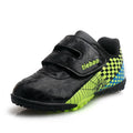 Toddler Kids Soccer Cleats Outdoor Turf Shoes - 7 Toddler Black, MiFeloo