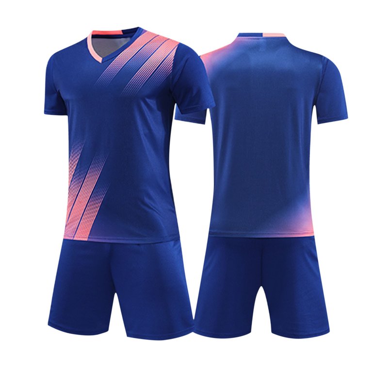 Kids Soccer Jersey Set for Boys & Girls - Blue 8 Years Training Outfit