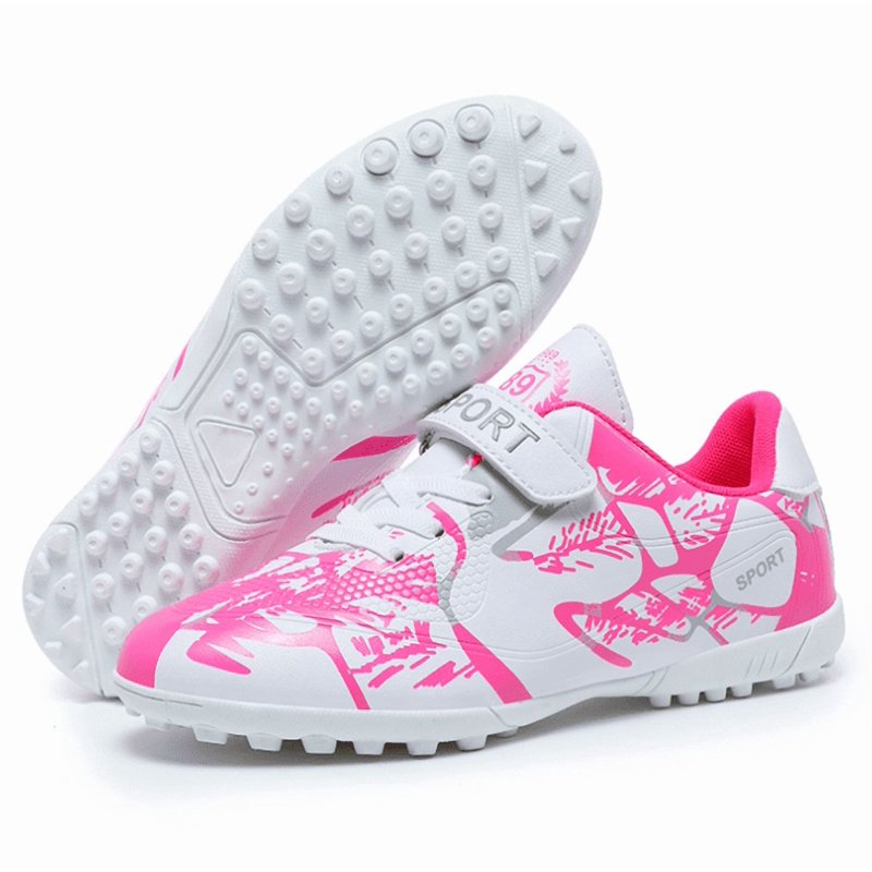 Kids Soccer Cleats Big Kid EU37 Short-Pink KAQ Variation 5