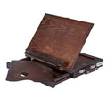 Wooden Tabletop Easel with Storage Drawer & Palette - Adjustable Art Stand