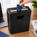 6-Sheet Paper Shredder with 2.9 Gallon Bin - Strip-Cut Office & Home Use