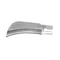 Hawkbill Replacement Blade 3-Pack for Utility Knife - Heavy-Duty Stainless Steel