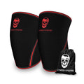 Knee Sleeves for Weightlifting & Powerlifting - 7MM Compression Support Pair