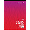 Sketch Pad 9x12 Inch 50lb Acid-Free Paper 100 Sheets | Artist Drawing Pad