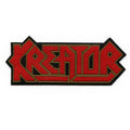 Official Red Kreator Logo Patch - Embroidered Denim & Hat Customization