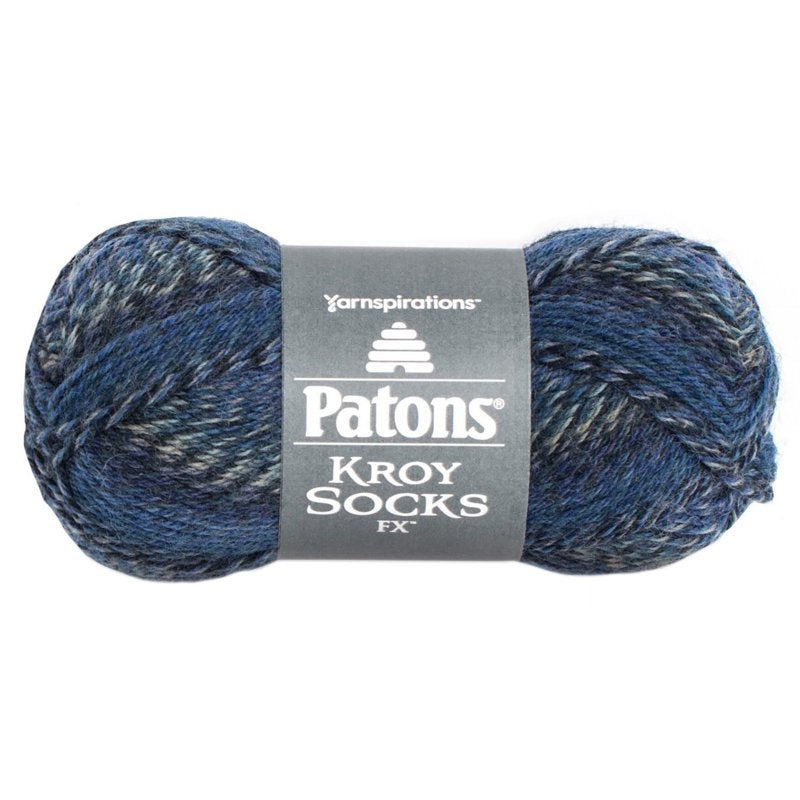 Patons Kroy Socks FX Yarn - Washable Wool and Nylon for Knitting & Crafting