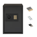 Digital Security Safe with Electronic Lock, Solid Alloy Steel, 1.45-1.46 Cu Ft