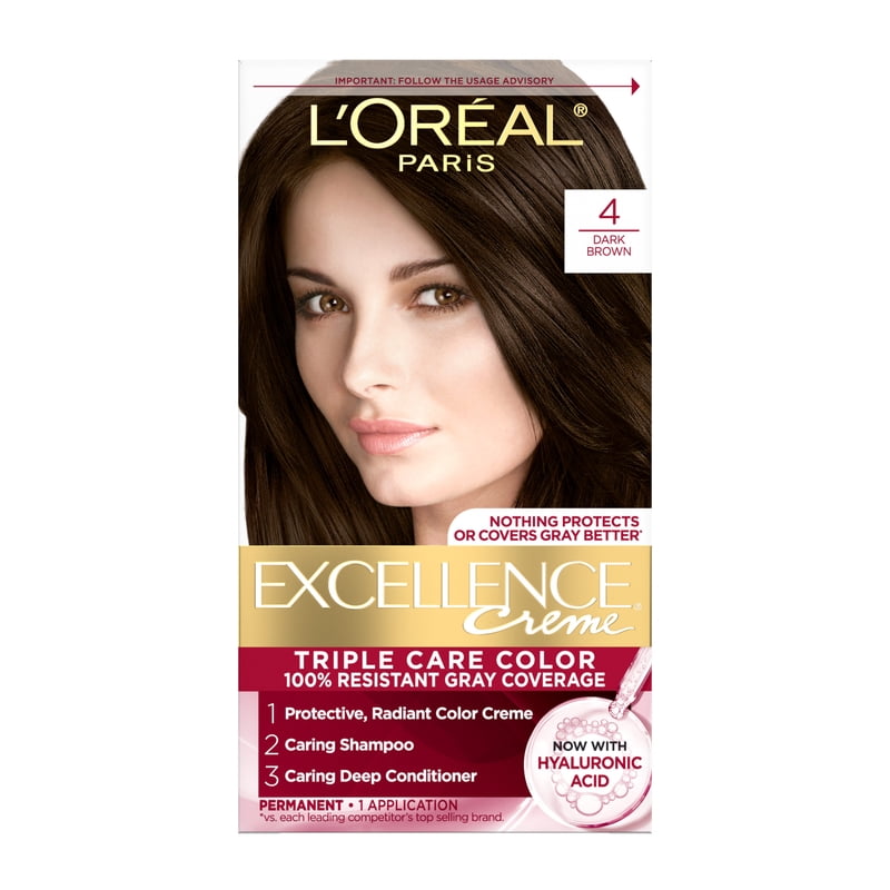 Permanent Hair Color Kit with Conditioner - Multiple Shades & Sizes