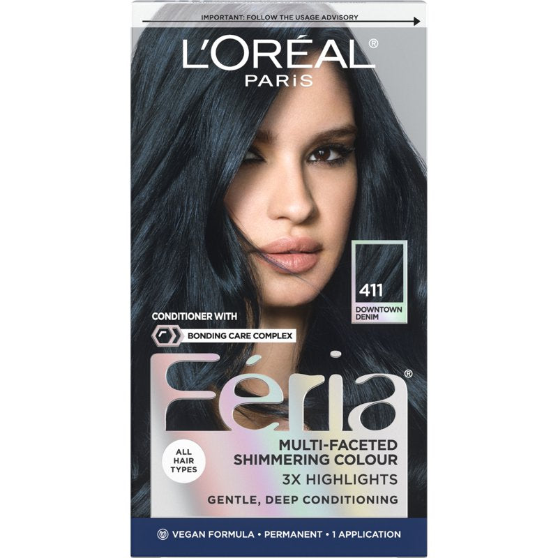 Permanent Hair Color Kit - Multiple Shades & Sizes, Vibrant & Shimmering