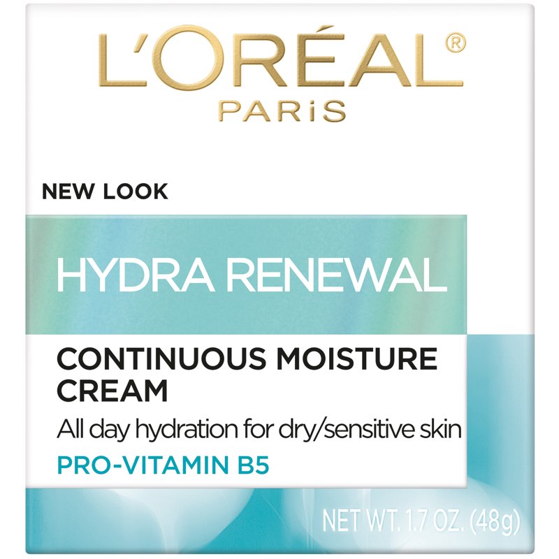 Hydra-Renewal Daily Face Moisturizer for Dry Sensitive Skin 1.7 oz